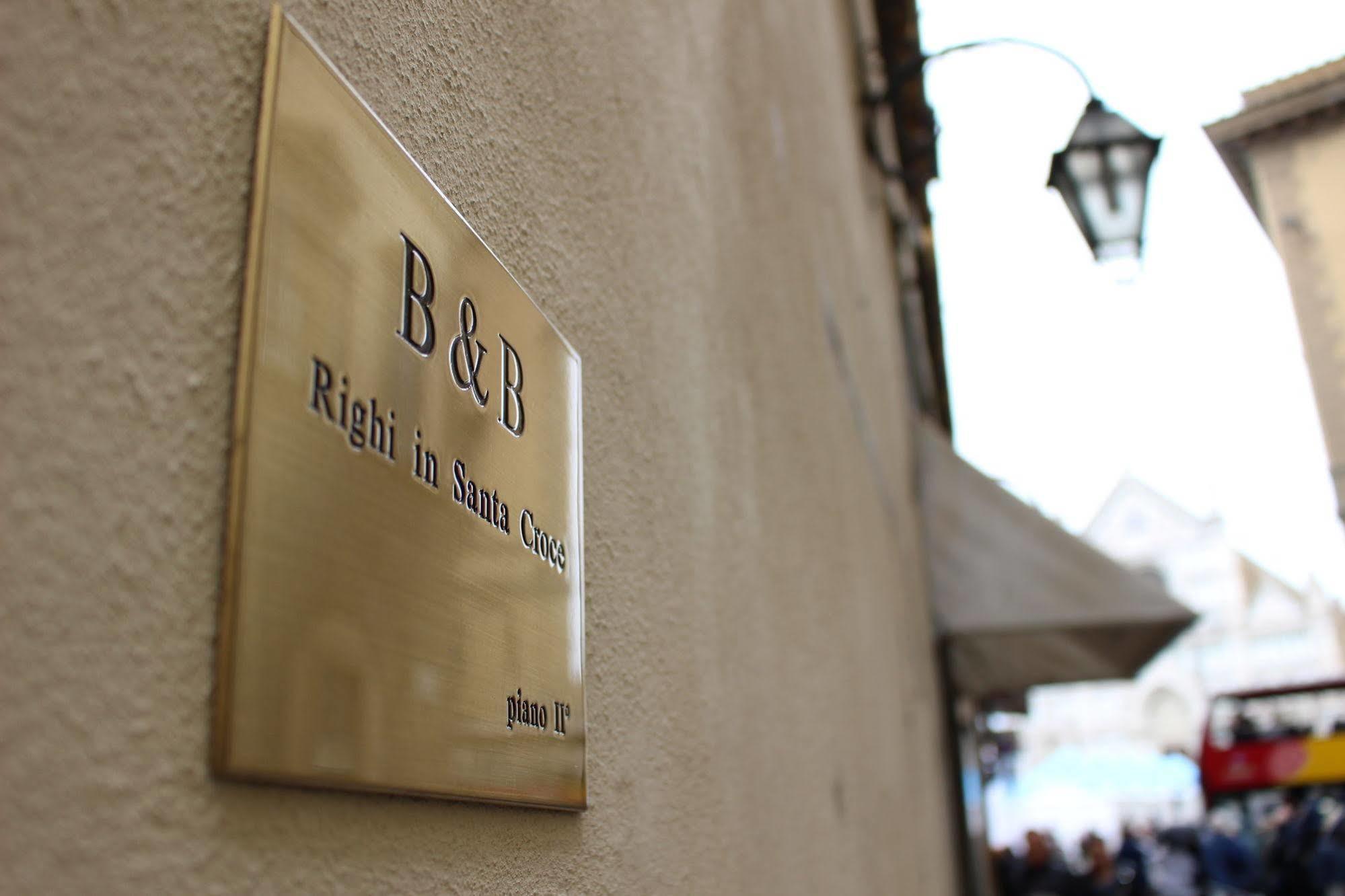 B & B Righi In Santa Croce Флоренция Экстерьер фото